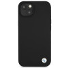 BMW BMHCP13SSILBK Apple iPhone 13 mini cietais futrālis Silicone Signature, melns