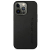 Mercedes-AMG AMHCP14XDOLBK Apple iPhone 14 Pro Max cietais futrālis, Leather Hot Stamped, melns