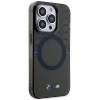 BMW BMHMP14XHGPK Pattern MagSafe cietais maciņš Apple iPhone 14 Pro Max, pelēks