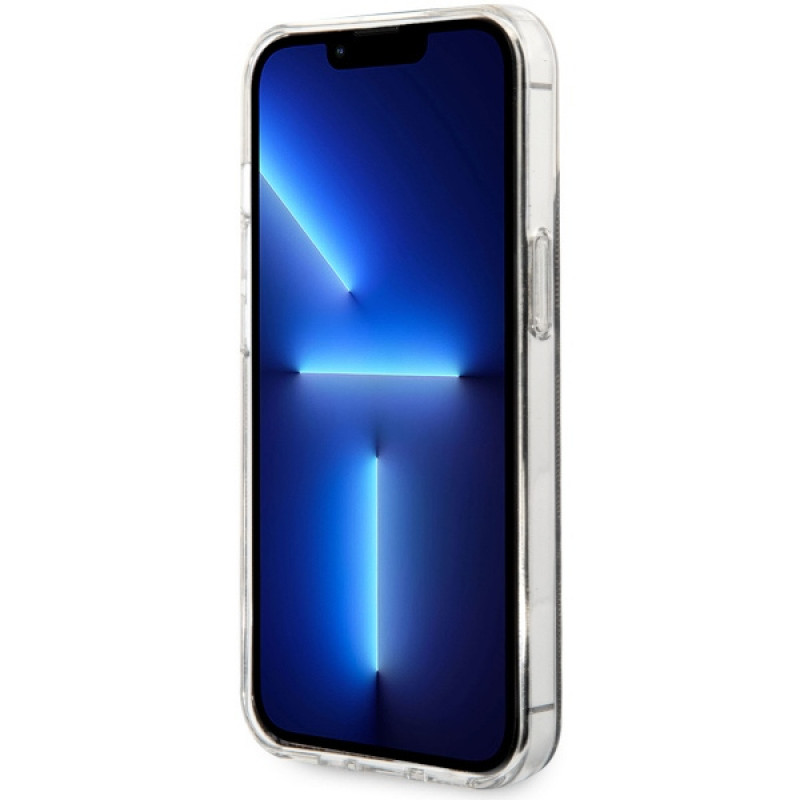 Guess GUHMP13LH4STW 4G MagSafe cietais maciņš Apple iPhone 13 Pro, brūns
