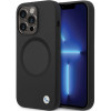 BMW BMHMP14LSILBK2 Signature Liquid Silicone MagSafe vāciņš Apple iPhone 14 Pro, melns