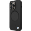 BMW BMHMP14LSILBK2 Signature Liquid Silicone MagSafe vāciņš Apple iPhone 14 Pro, melns