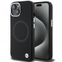 BMW BMHMP15SSILBK2 Signature Liquid Silicone MagSafe vāciņš Apple iPhone 15, melns