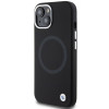BMW BMHMP15SSILBK2 Signature Liquid Silicone MagSafe vāciņš Apple iPhone 15, melns