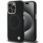 BMW BMHMP15LSILBK2 Signature Liquid Silicone MagSafe vāciņš Apple iPhone 15 Pro, melns