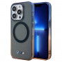 BMW BMHMP15XHTGE Gradient Bumper MagSafe cietais maciņš Apple iPhone 15 Pro Max, pelēks