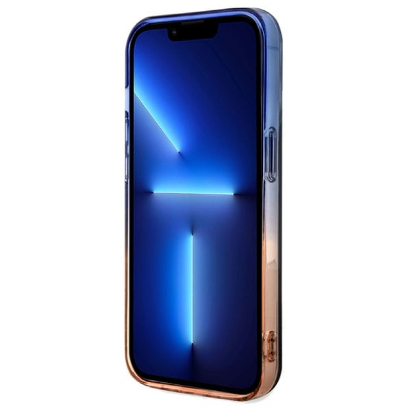BMW BMHMP15XHTGE Gradient Bumper MagSafe cietais maciņš Apple iPhone 15 Pro Max, pelēks