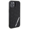Karl Lagerfeld KLHCP15S3DMKRLK 3D Rubber Multi Logo cietais maciņš Apple iPhone 15, melns