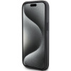 Karl Lagerfeld KLHCP15SPQKPMK Quilted K Pattern cietais maciņš Apple iPhone 15, melns