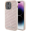 Karl Lagerfeld KLHCP15XPQKPMP Quilted K Pattern cietais maciņš Apple iPhone 15 Pro Max, rozā