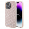 Karl Lagerfeld KLHCP15XPQKPMP Quilted K Pattern cietais maciņš Apple iPhone 15 Pro Max, rozā