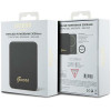 Guess GUPBM3ALGSGK ārējais akumulators 3000 mAh, 5 W, MagSafe Metal Script Logo, melns