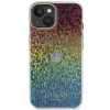 Guess GUHCP15SHDECMI IML Faceted Mirror Disco Iridescent cietais maciņš Apple iPhone 15, daudzkrāsu