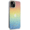 Guess GUHCP15SHDECMI IML Faceted Mirror Disco Iridescent cietais maciņš Apple iPhone 15, daudzkrāsu
