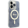 Guess GUHMP15XH4STB Apple iPhone 15 Pro Max cietais maciņš IML 4G MagSafe, zils (outlet)