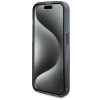 BMW BMHMP15LURSK Apple iPhone 15 Pro cietais maciņš Ring Stand M Collection MagSafe, melns