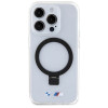 BMW BMHMP15LURST Apple iPhone 15 Pro cietais apvalks Ring Stand M Collection MagSafe, caurspīdīgs