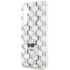 Karl Lagerfeld KLHCS23FEHNCMKLT Samsung Galaxy S23 FE (S711) cietais apvalks Monogram Choupette, caurspīdīgs