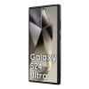 DKNY ādas kažokādu raksta MagSafe futrālis Samsung Galaxy S24 Ultra, melns