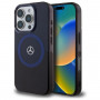 Mercedes MEHMP16X23HBIKV Apple iPhone 16 Pro Max cietais maciņš MB Double Layer BiColor MagSafe, melns zils