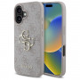 Guess GUHCP16S4GMGPI Apple iPhone 16 cietais maciņš 4G Big Logo, rozā