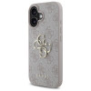 Guess GUHCP16S4GMGPI Apple iPhone 16 cietais maciņš 4G Big Logo, rozā