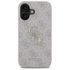 Guess GUHCP16S4GMGPI Apple iPhone 16 cietais maciņš 4G Big Logo, rozā