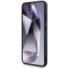 Guess Grained Big 4G Logo Small Classic Logo cietais maciņš Samsung Galaxy S25+, brūns