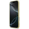 Guess Fixed Glitter Big 4G cietais maciņš Apple iPhone Air, zelta