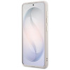 Guess GUE005375 4G Embossed Ring MagSafe cietais maciņš Samsung Galaxy S26+, rozā