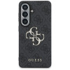 Guess GUE005301 4G Big Metal Logo cietais maciņš Samsung Galaxy S26+, melns