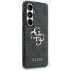 Guess GUE005301 4G Big Metal Logo cietais maciņš Samsung Galaxy S26+, melns