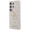 Guess GUE005337 4G Big Metal Logo cietais maciņš Samsung Galaxy S26 Ultra, rozā