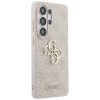 Guess GUE005337 4G Big Metal Logo cietais maciņš Samsung Galaxy S26 Ultra, rozā