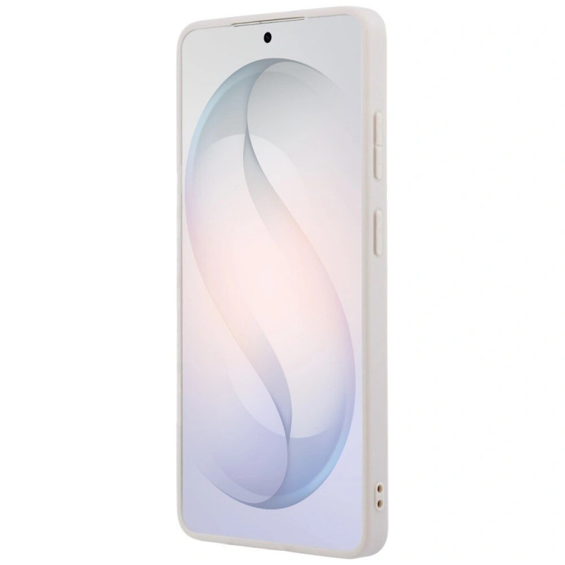 Guess GUE005337 4G Big Metal Logo cietais maciņš Samsung Galaxy S26 Ultra, rozā