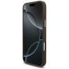 Guess 4G Big 4G Classic Logo Big Strap Metal Buttons vāciņš ar siksnu Apple iPhone 18 Pro Max / 17 Pro Max, brūns