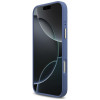 Guess 4G Big 4G Classic Logo Big Strap Metal Buttons aizsargapvalks ar siksniņu Apple iPhone 18 Pro Max / 17 Pro Max, zils