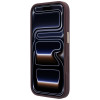 Guess Ring Stand 360 Grained Classic Logo MagSafe apvalks Apple iPhone 18 Pro / 17 Pro, bordo