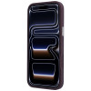 Karl Lagerfeld ar Ring Stand 360 Karl Head Pin MagSafe vāciņš Apple iPhone 18 Pro Max / 17 Pro Max, Burgundy