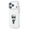 Karl Lagerfeld IML Ikonik Sketch Print MagSafe vāciņš Apple iPhone 18 Pro Max / 17 Pro Max, bēšs (KLD22794)