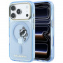 Karl Lagerfeld Peekaboo Logo MagSafe vāciņš Apple iPhone 18 Pro Max / 17 Pro Max, zils