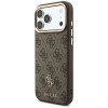 Guess 4G apvalks ar maku, MagSafe, Apple iPhone 18 Pro Max / 17 Pro Max, brūns