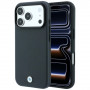 BMW Kevlar Metal Logo MagSafe vāciņš Apple iPhone 18 Pro / 17 Pro, antracīta