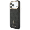Guess 4G apvalks ar maku un auklu, MagSafe, Apple iPhone 18 Pro / 17 Pro, brūns