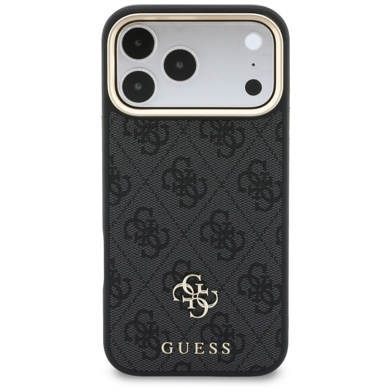 Guess 4G apvalks ar maku un auklu, MagSafe, Apple iPhone 18 Pro / 17 Pro, brūns
