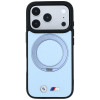BMW Kevlar Ring Stand 360 MagSafe vāciņš Apple iPhone 18 Pro / 17 Pro, zils