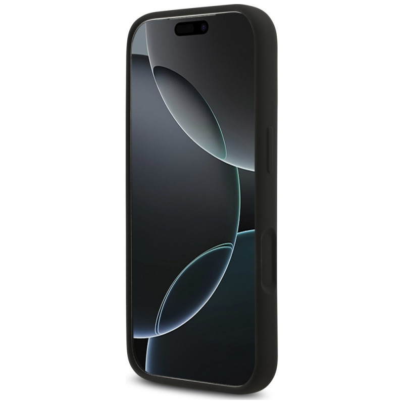 Karl Lagerfeld silikona Karl&Choupette Ring MagSafe vāciņš Apple iPhone 18 Pro Max / 17 Pro Max, melns