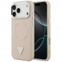 Guess Triangle Logo MagSafe vāciņš Apple iPhone 18 Pro Max / 17 Pro Max, rozā