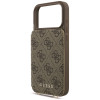 Guess 4G Cardslots & Magnetic Closure Crossbody vāciņš Apple iPhone 18 Pro / 17 Pro, brūns