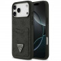 Guess 4G Double Card Triangle apvalks Apple iPhone 18 Pro Max / 17 Pro Max, melns